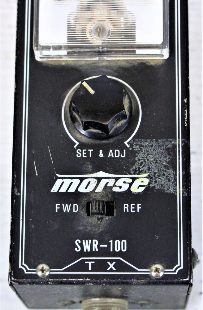 Morse SWR-100 TX Meter Used Untested
