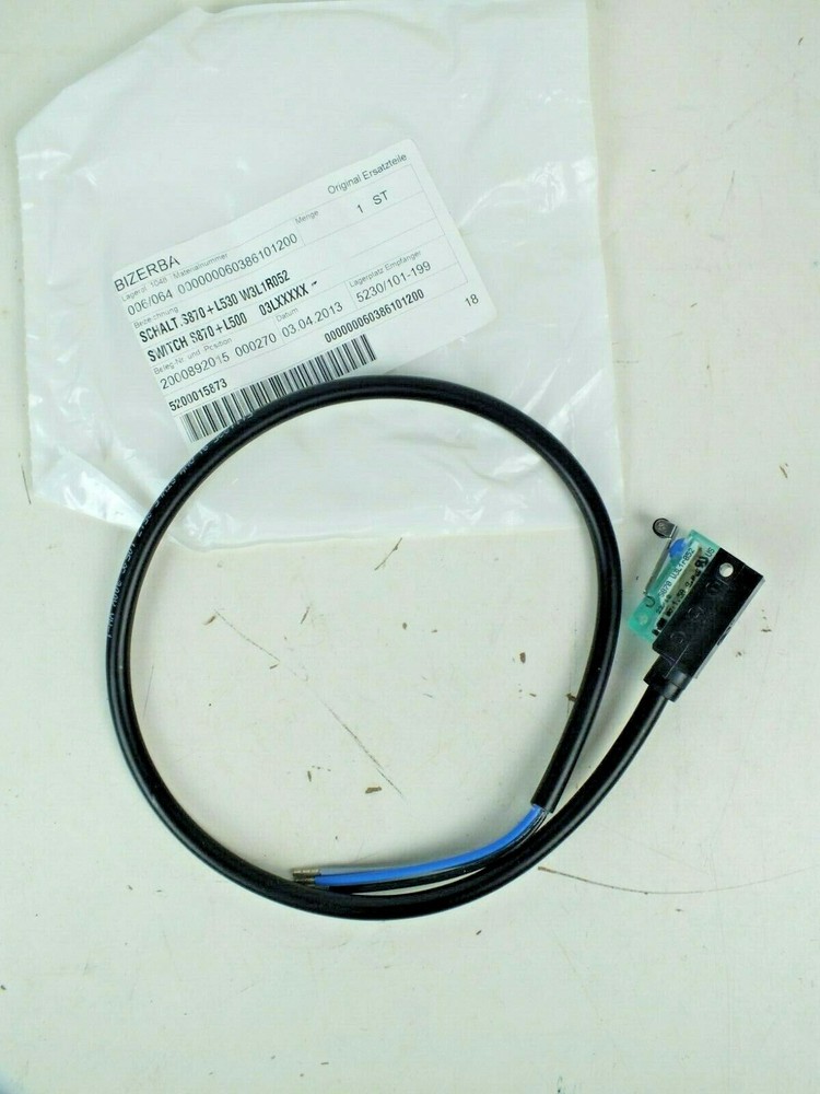 New Bizerba 000000060386101200 Rear Safety Switch