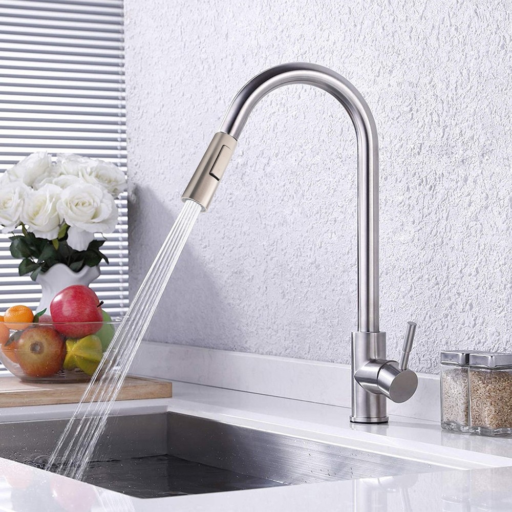 Pull Out Spray Shower Head Setting Kitchen Spare Replacement Tap Sprayer New