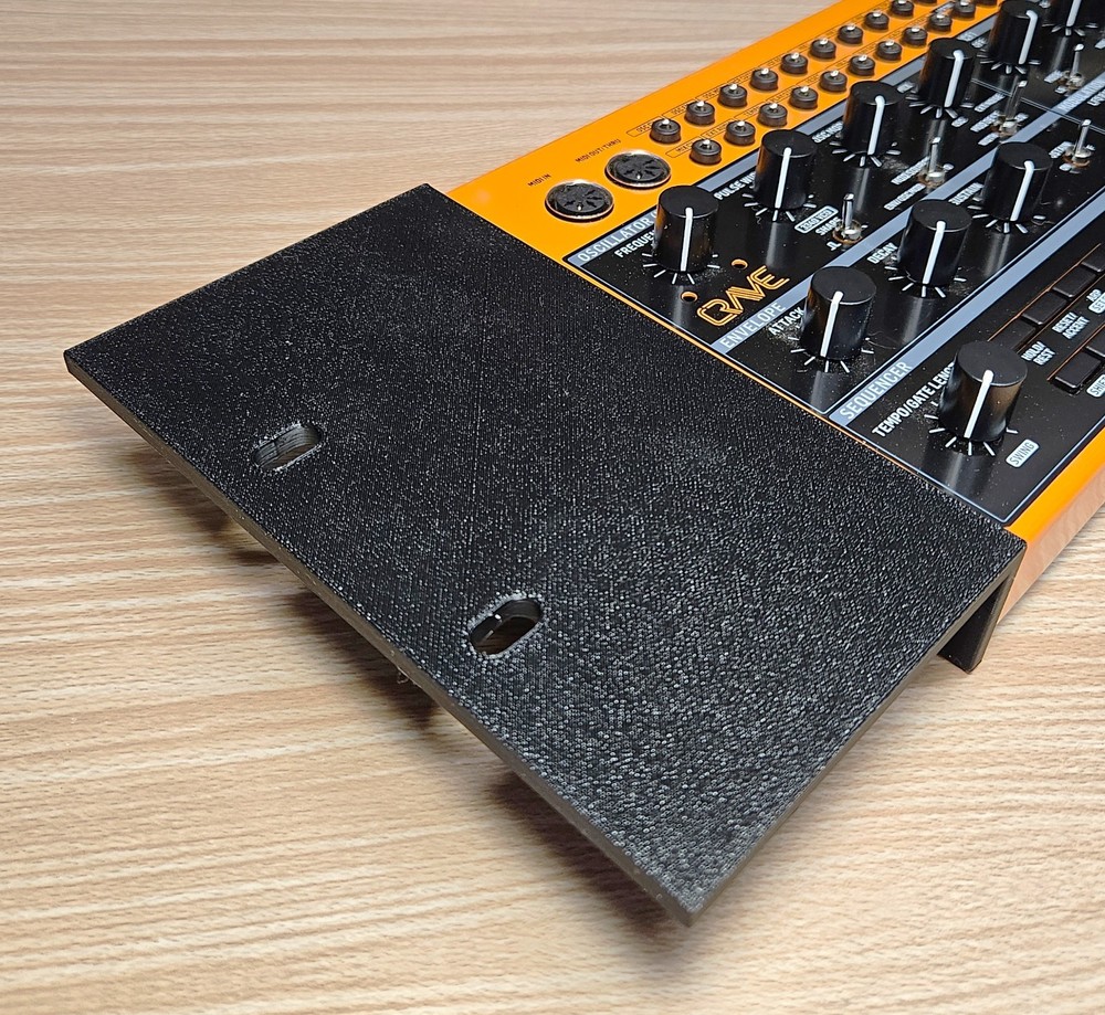 Mounting Ears For 19" Studio Rack Fits Behringer Crave Edge Grind Spice Synth