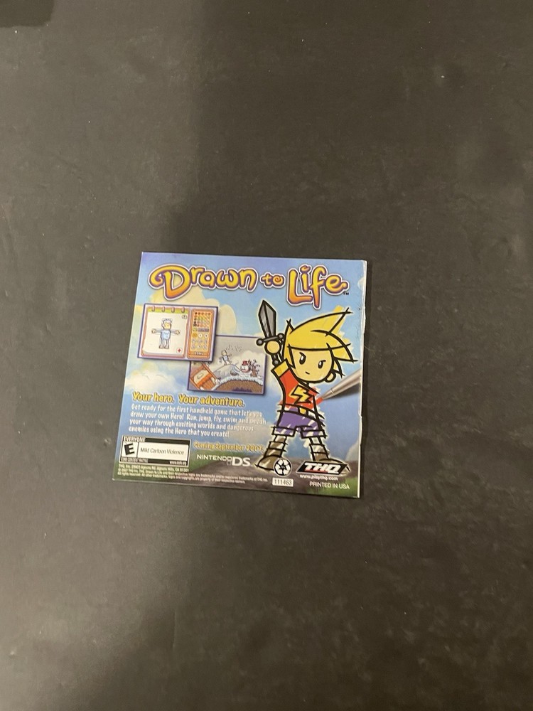 smackdown vs raw 2008 ds Manual only