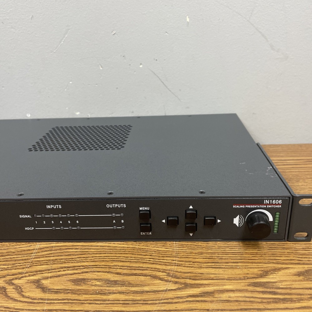 Extron IN1606 Six Input Scaling Presentation Switcher