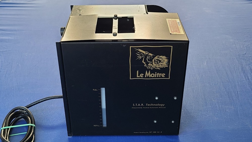 LeMaitre Neutron Pro X Hazer – All original components, Extra Fluid, Case- READ