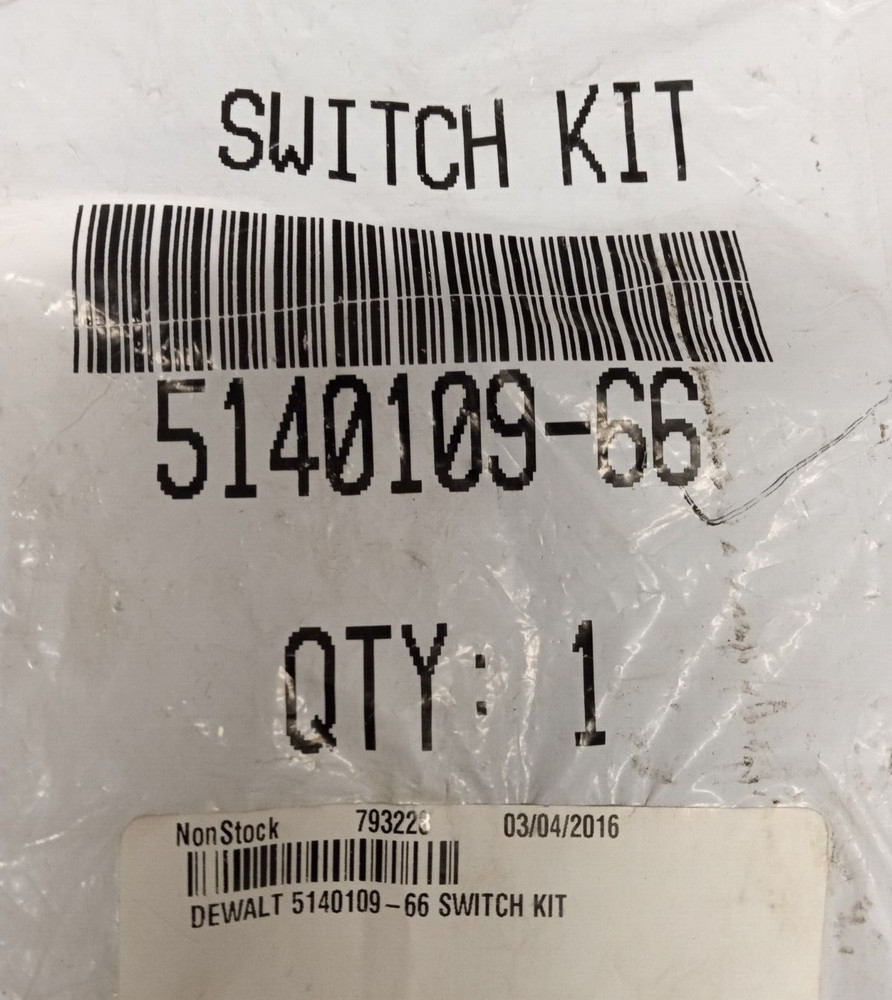 Dewalt 5140109-66 Switch Kit for screwdriver