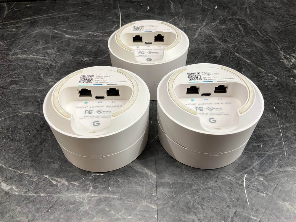 Google WiFi Access Point 3 pack GA00158-US 💚❤️💚❤️ NEW! OPEN BOX! 💚❤️💚❤️