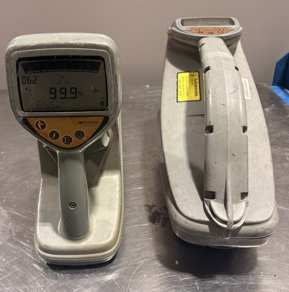 Radiodetection RD4000 PL Cable Pipe Line Locator w/ T10 Transmitter