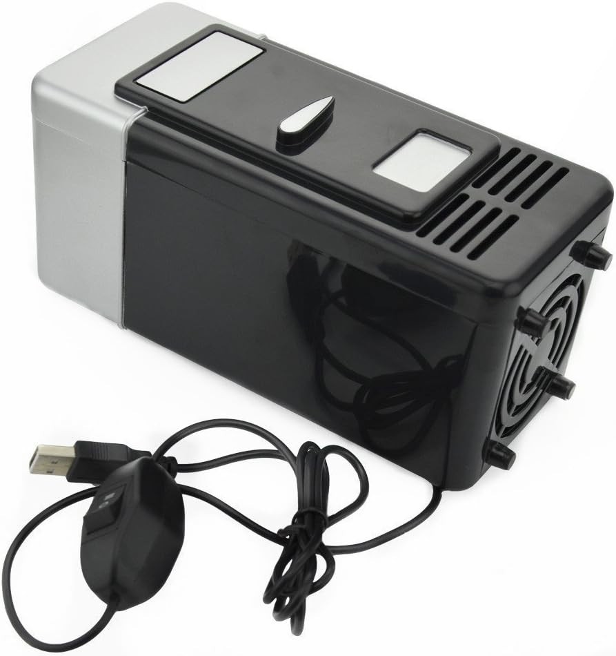 Portable USB Powered Fridge with Cooling & Heating for On-the-Go Beverage Needs