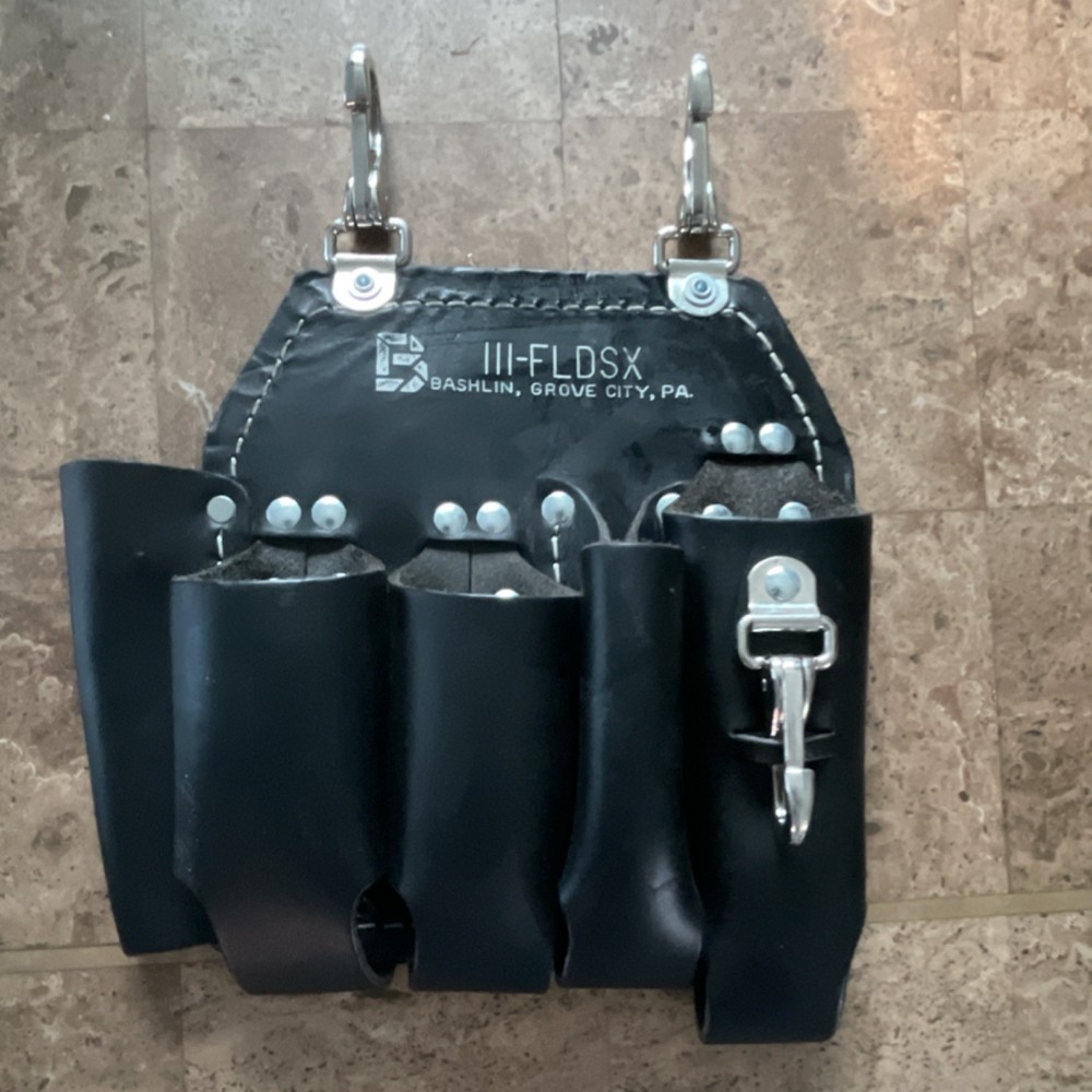 Bashlin belt & Climbing Spike, with rope and fall restraints