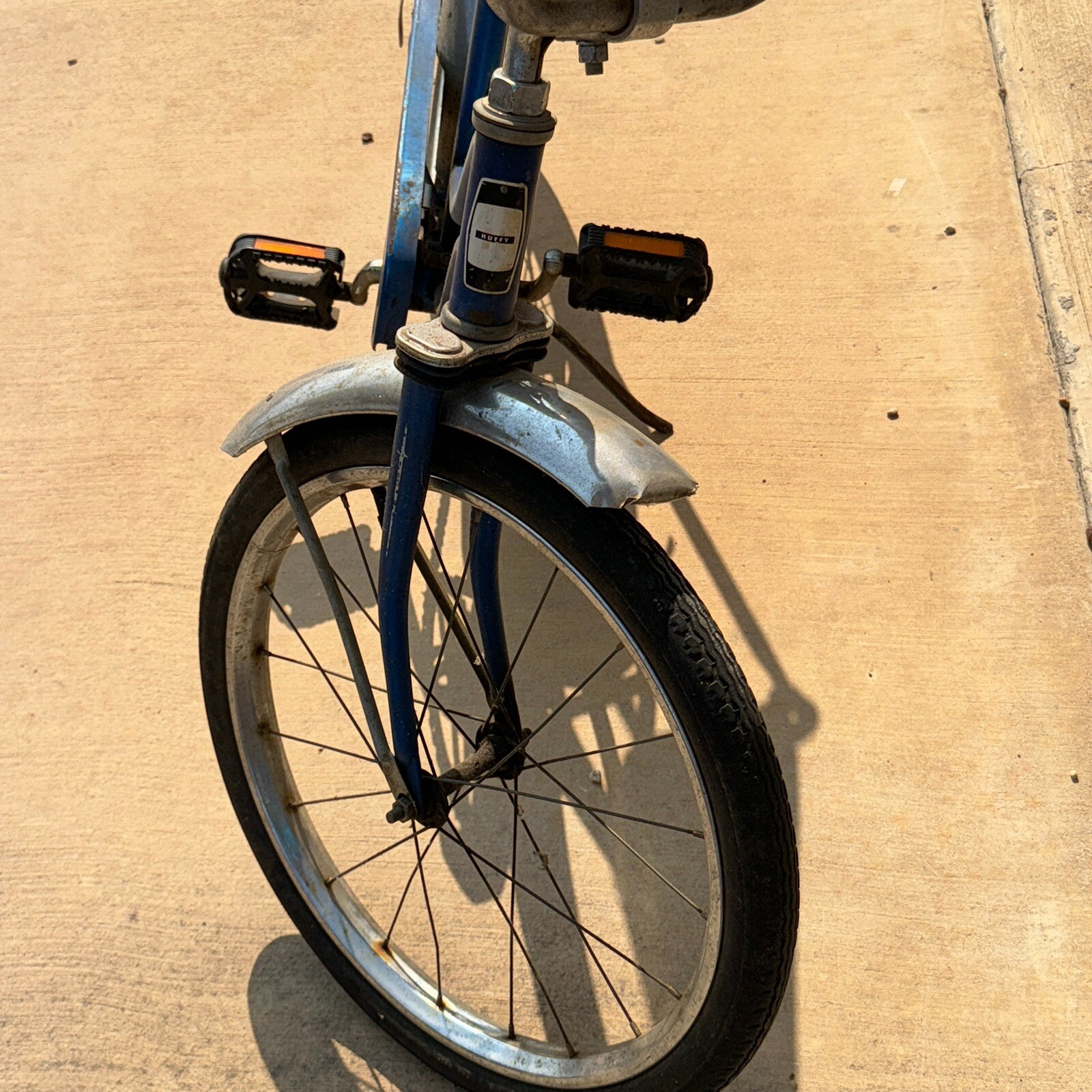 Western Flyer Huffy Bike Muscle Bike Blue White Huffy Banana Seat