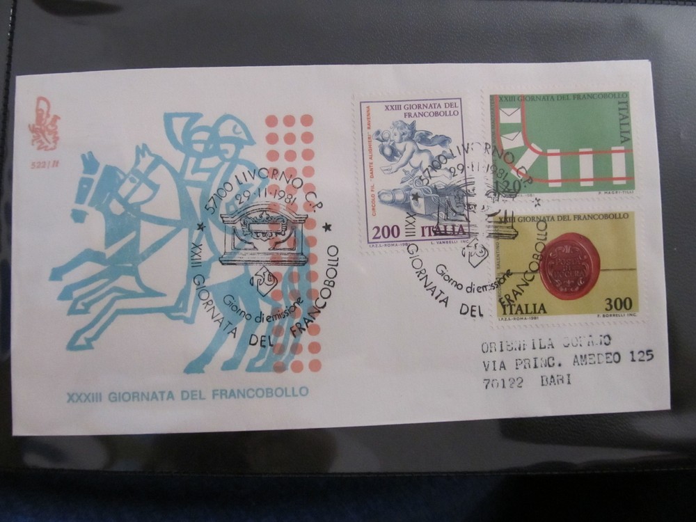 Italy 1981 FDC LR120F26