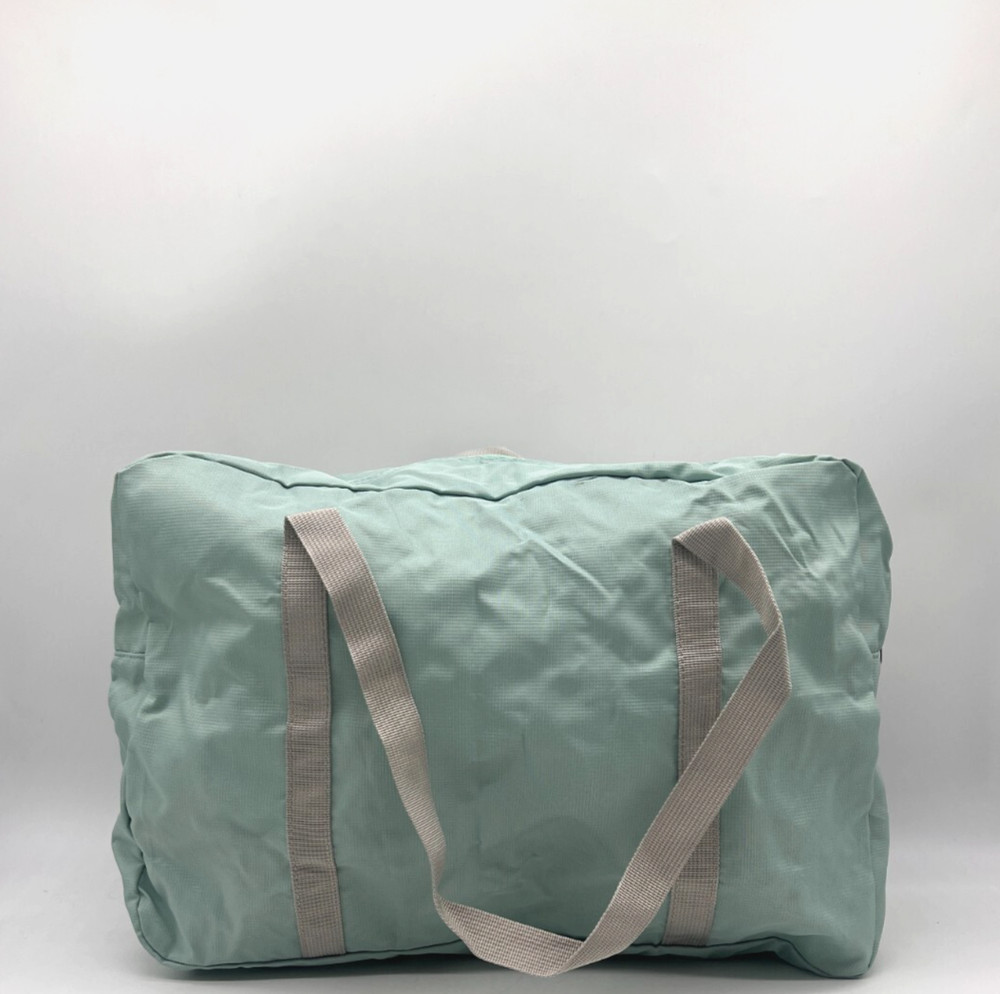 Wind Blows River Flows Teal Foldable Multi-use Travel Duffle Bag Carry On