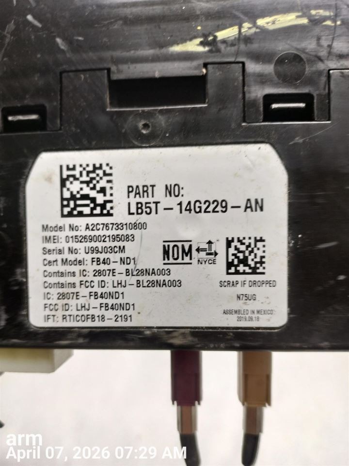 CONTROL PANEL OEM 20-23 FORD EXPLORER 1YR WRNTY