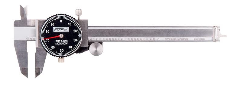 Fowler Dial Caliper with 0-4 Range Shockproof (Black Dial) (520087141)