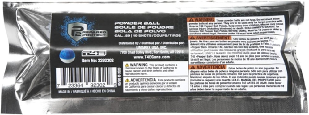 Precision Made .50 Caliber Paintball Ammo - 10 Count for Optimal Accuracy