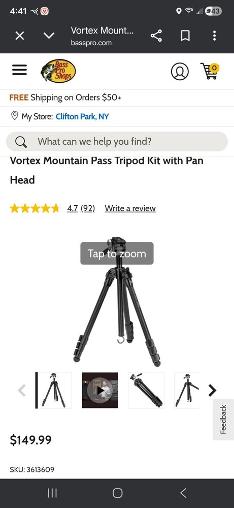 vortex diamondback hd 20-60x85 spotting scope With Extras