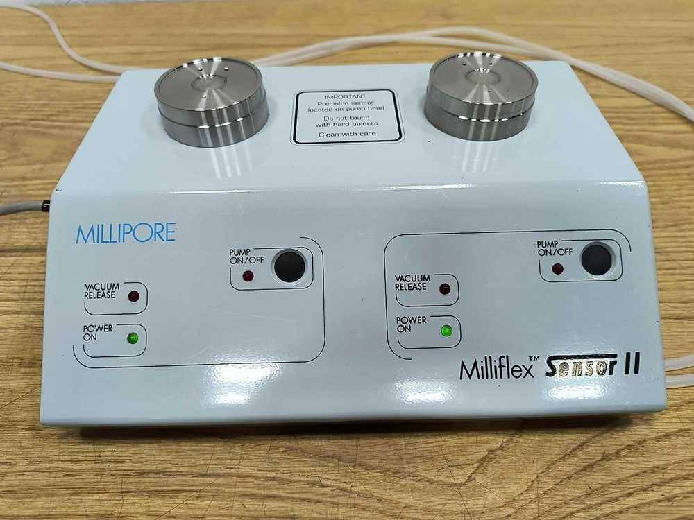 Millipore Milliflex Sensor II Precision Sensor Dual Head Vacuum Pump MXPS20015