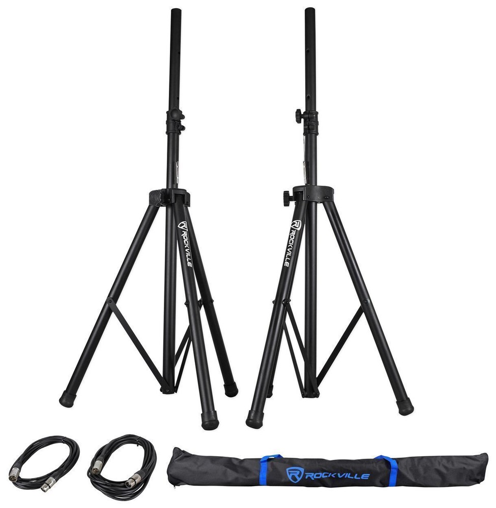Rockville Powered Dual 10" ipad/iphone/Android/Laptop Karaoke Machine/Pro System