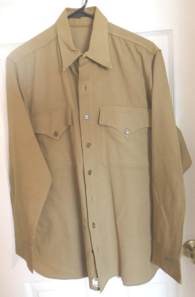 Original USMC WWII Wool Shirt