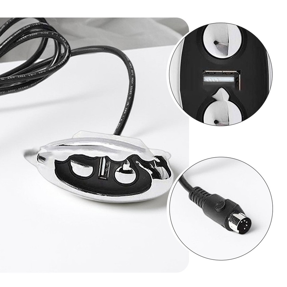 Mulin Electric Switch - MLSK14-C Button Power Recliner Switch + USB I4