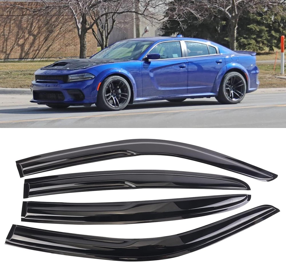 Dodge Charger Window Visors 4Pc New