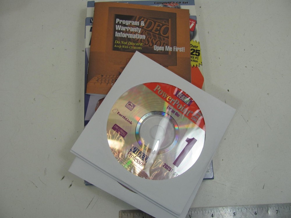 Video Professor Learn PowerPoint Complete 3 DVD Set, 2002-2003-2007