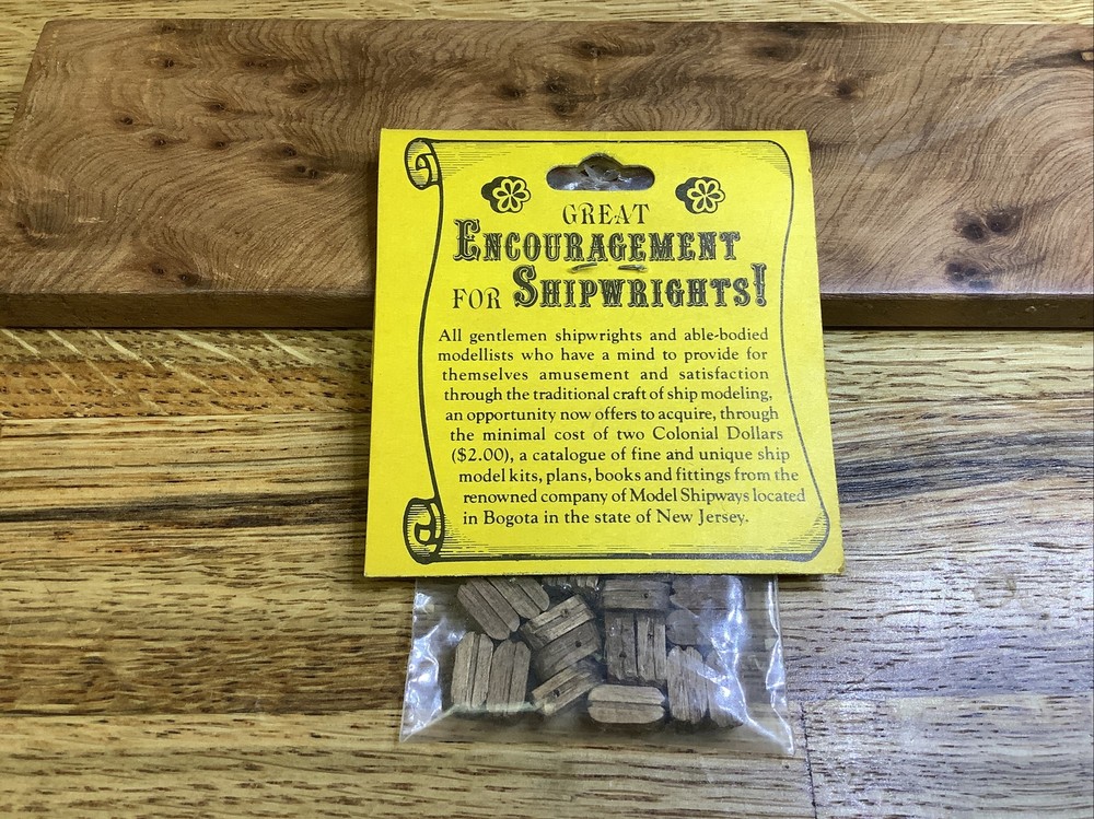 MODEL SHIPWAYS MS0306 10mm Single Block- 1 Pack - NOS