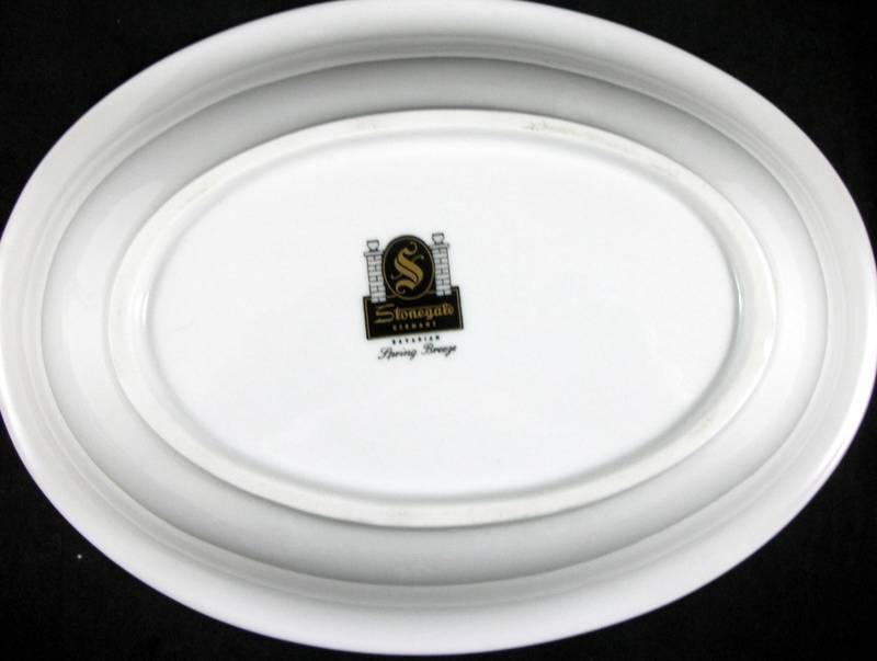 Stonegate Spring Breeze Oval Vegetable Bowl