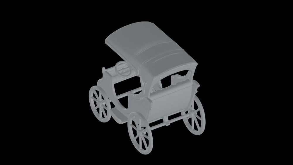 5x 3D STL Medieval Carts – Authentic Wagon Models for 3D Printing