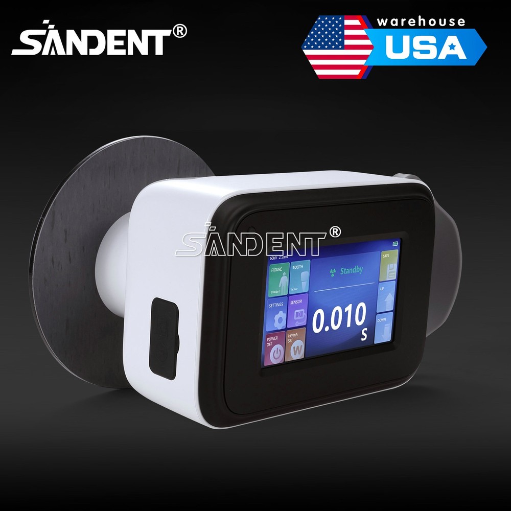 Dental X Portable Digital Machine Rayos with Scatter Shield Protective Ring