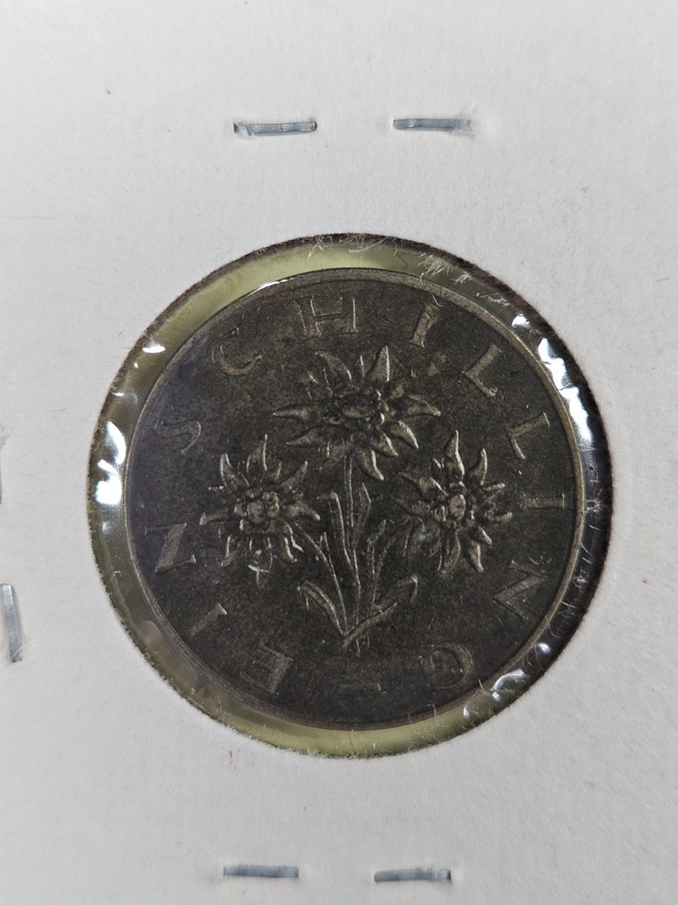 COINS - AUSTRIA - 1 SCHILLING 1972