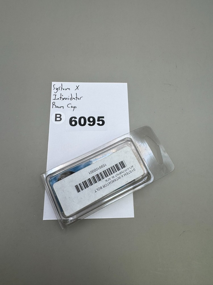 System X Intimidator Ram Cap-Gloss Black