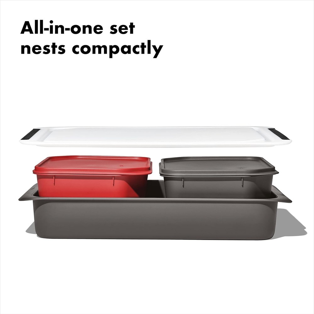 Grips Grilling Prep and Carry System