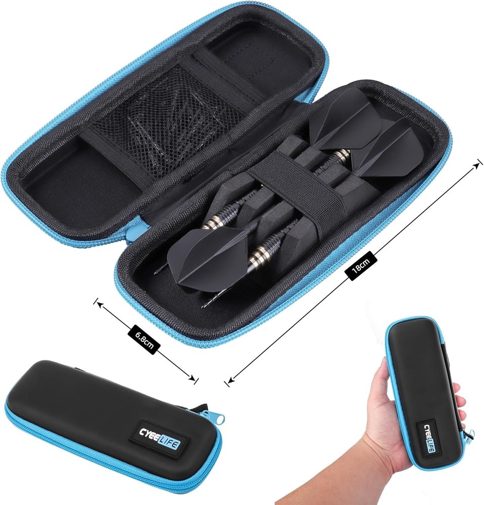 Complete Darting Experience: 18g Soft Tip Darts Set with 30 Tips & Storage Box