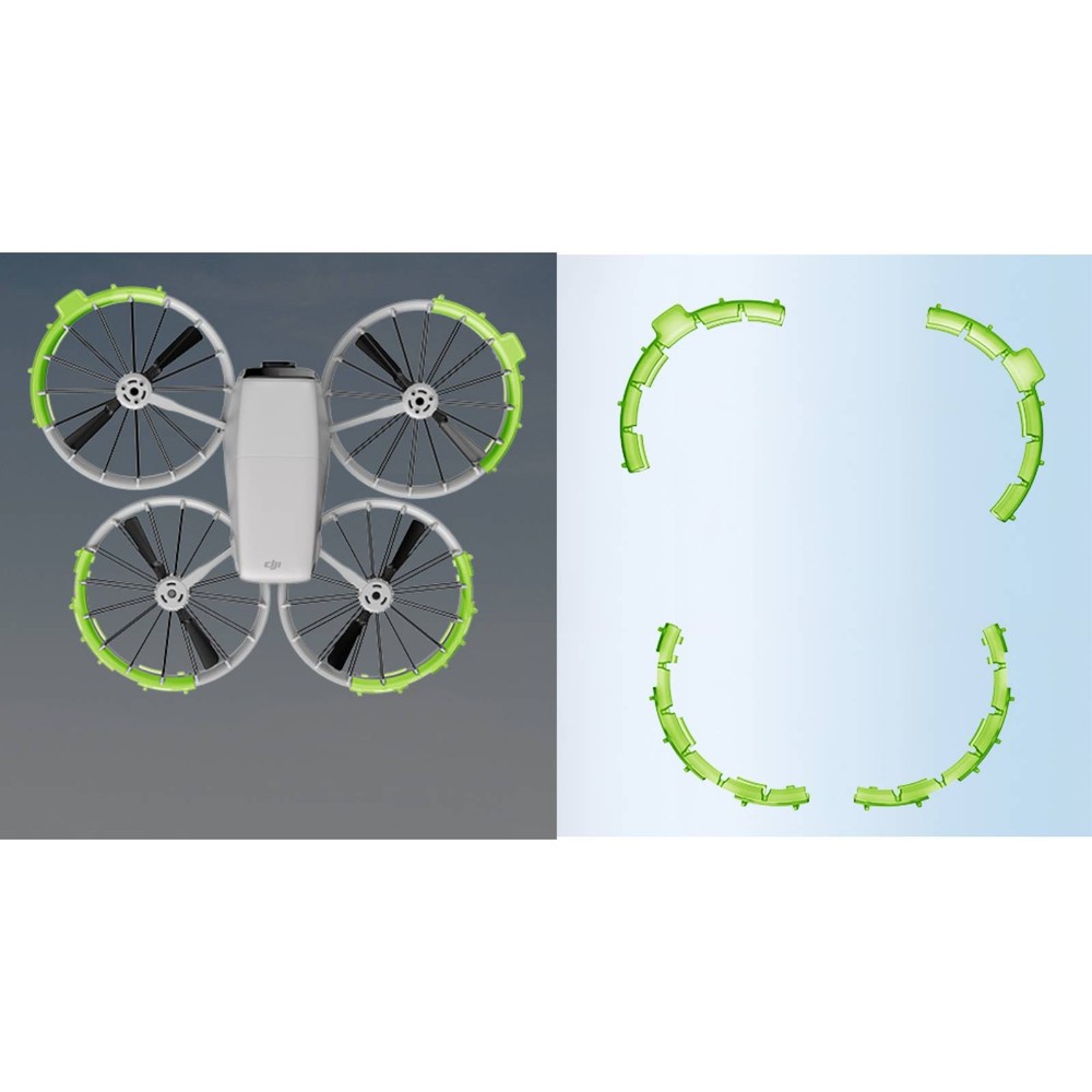 For DJI Flip Drone Paddle Propeller Blades Anti-collision Ring Guards Protector