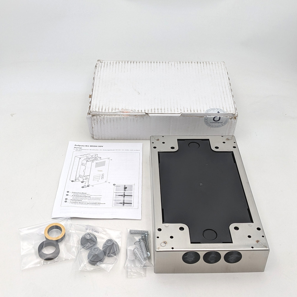 COMMEND WS Stainless Steel Intercom Surface-Mount Kit (WSSH50VSS)