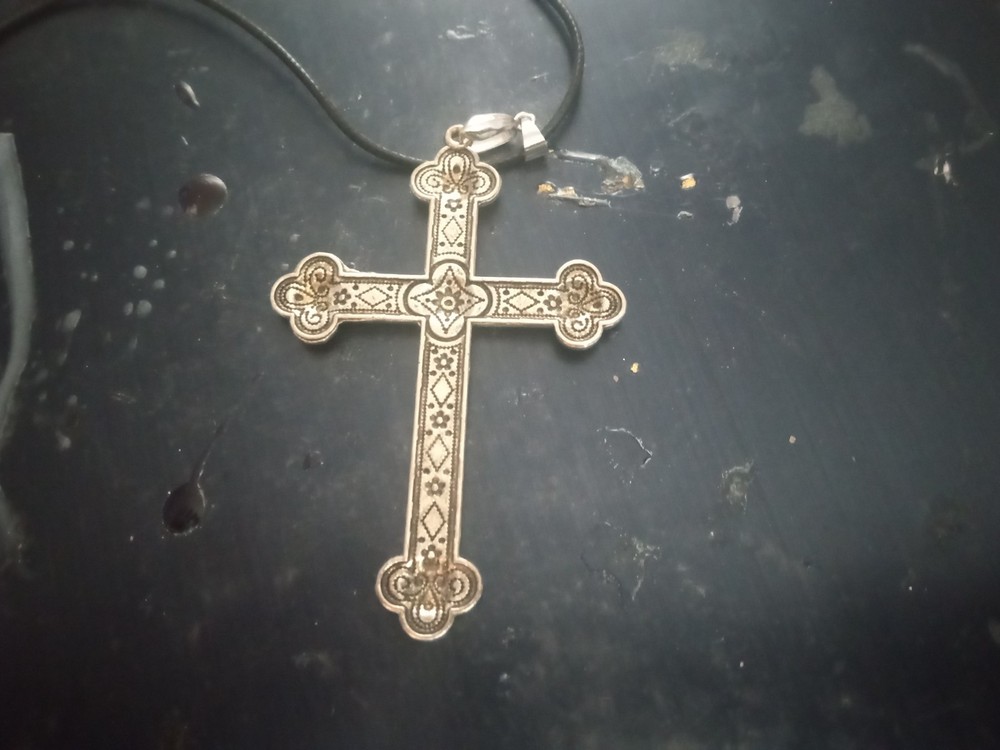 Handmade Silver Plated Cross Crucifix