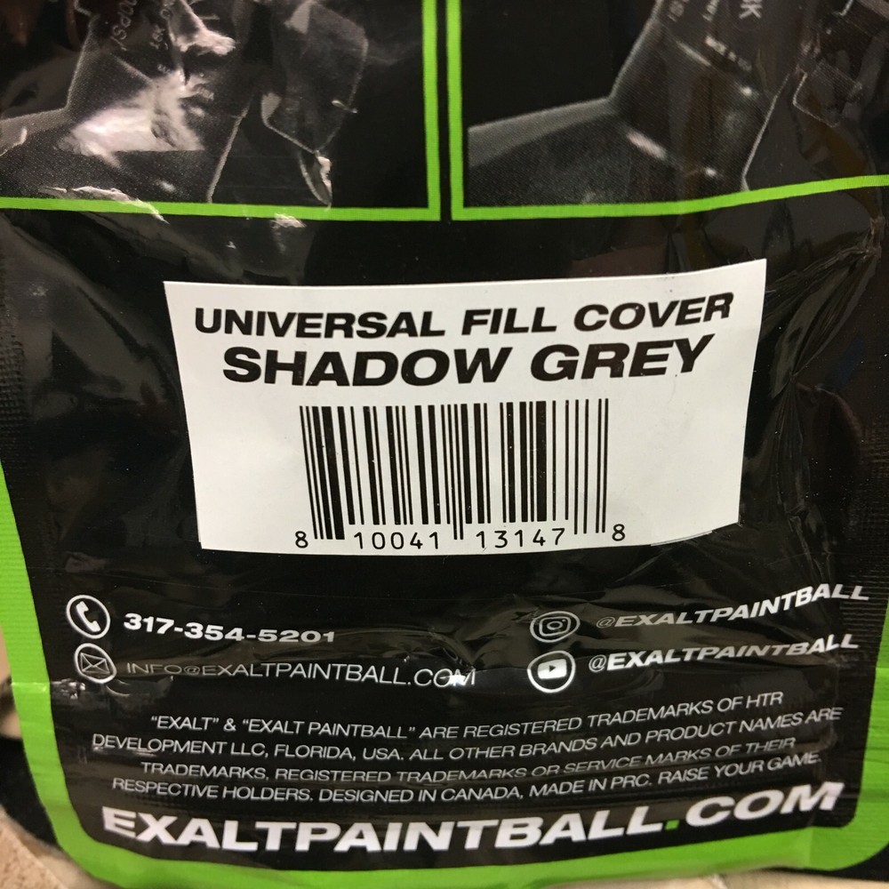 New Exalt Universal Fill Nipple Cover - Ghost Grey