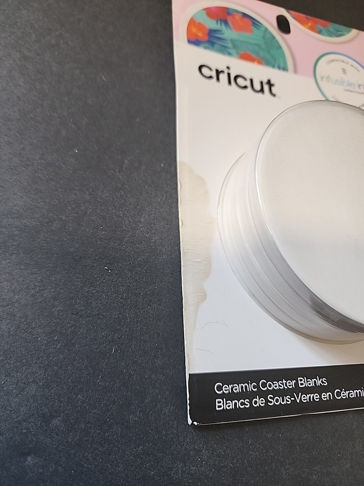 Cricut Ceramic Coaster Blanks