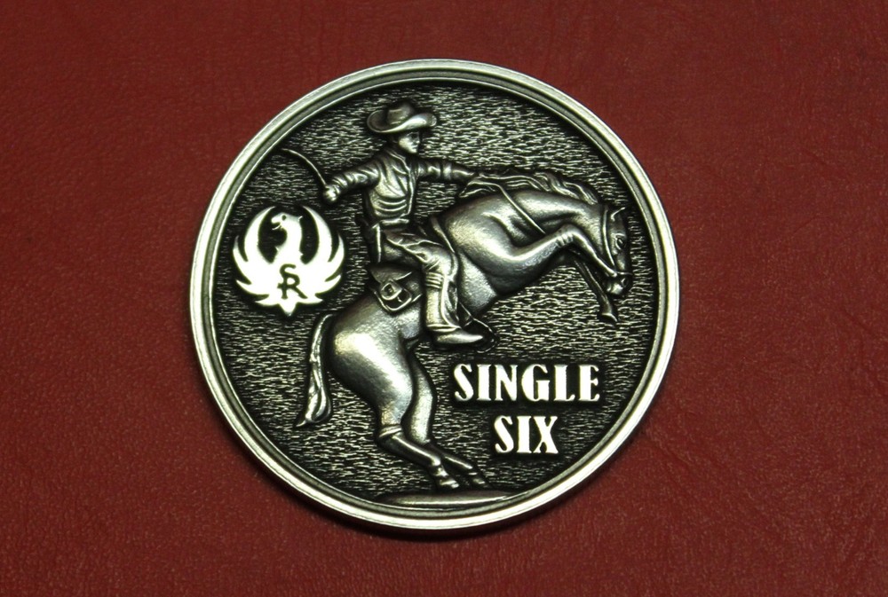 Ruger Single Six Display Case Medallion / Coin