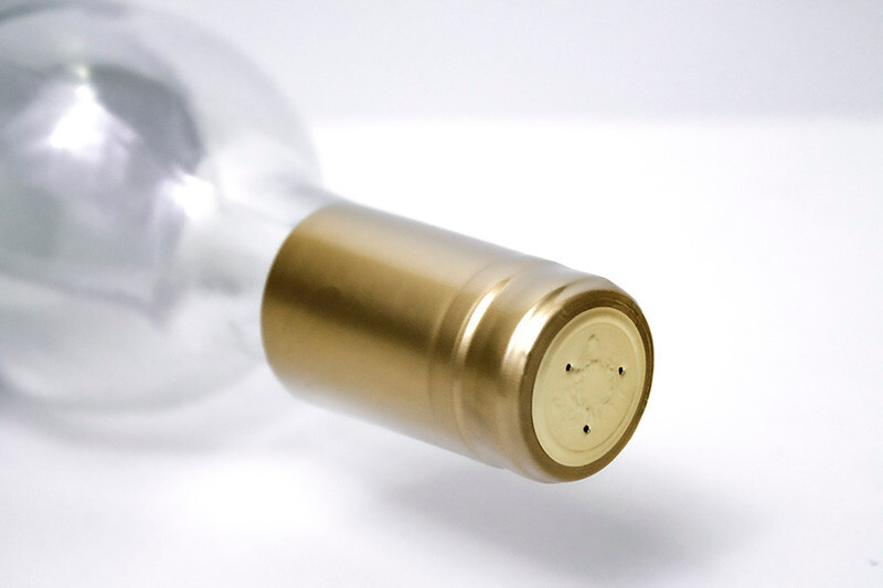 GOLD PVC SHRINK CAPSULES 30 Pack