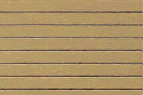 JTP Clapboard Siding - Model Scratch Building Plastic Sheet - HO Scale - #97413