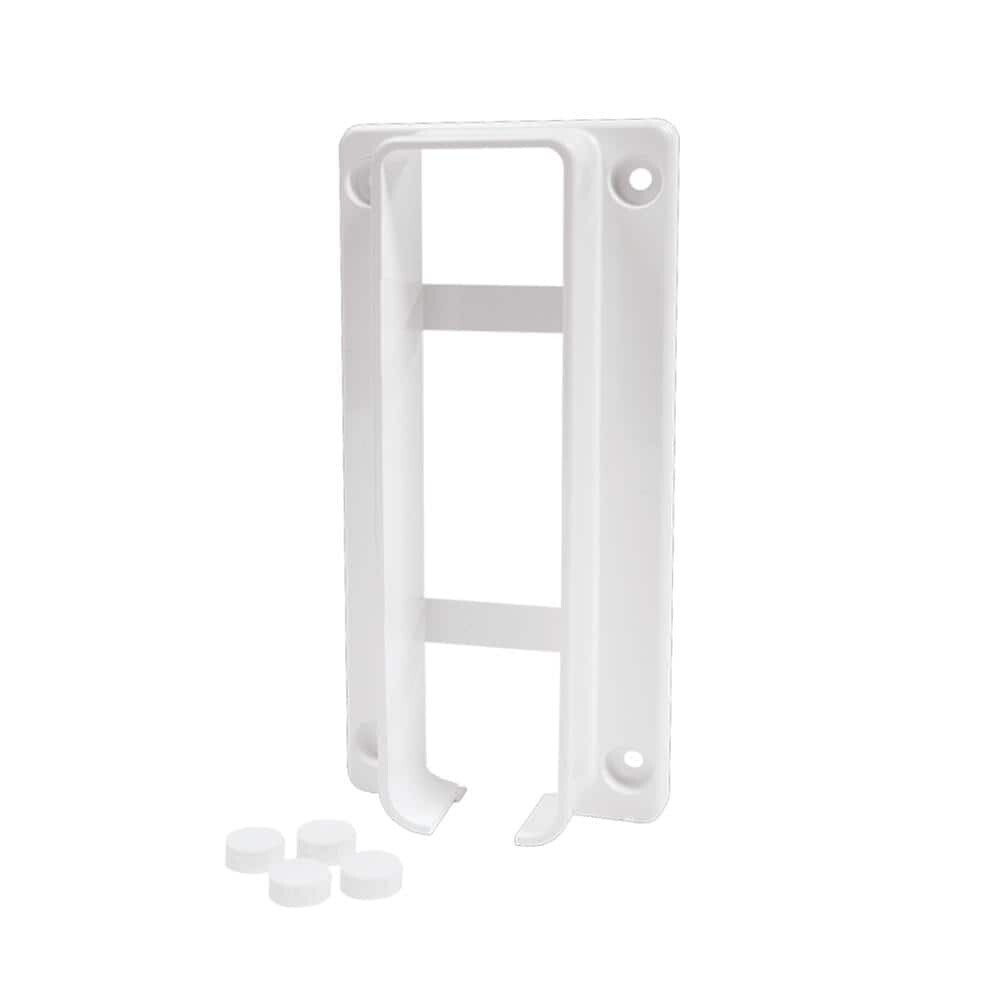 Transition Bracket White for 1-3/4 In. X 7 In. Rail