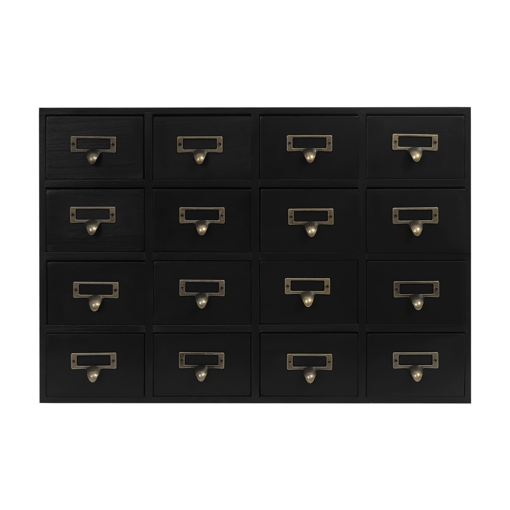 Vintage 4 PCS Drawer Cabinets - Elegant 64-Drawer Storage Solution