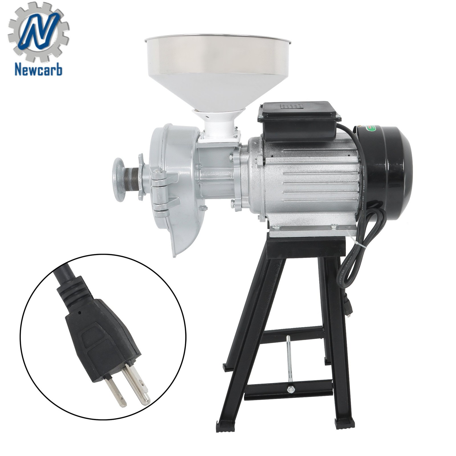 Electric Wet&Dry 3000W Grinder Mill Grain Coffee Grinder Feed/Flour Cereals Corn