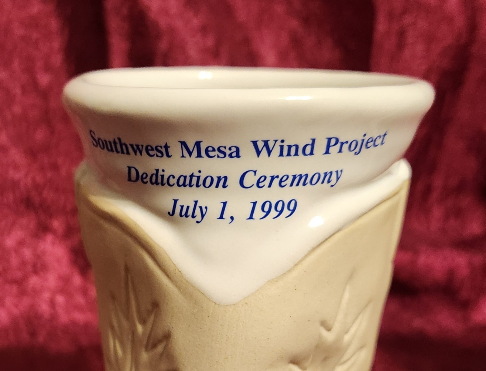 NextEra Energy Southwest Mesa Wind Project Dedication Ceremony Boot