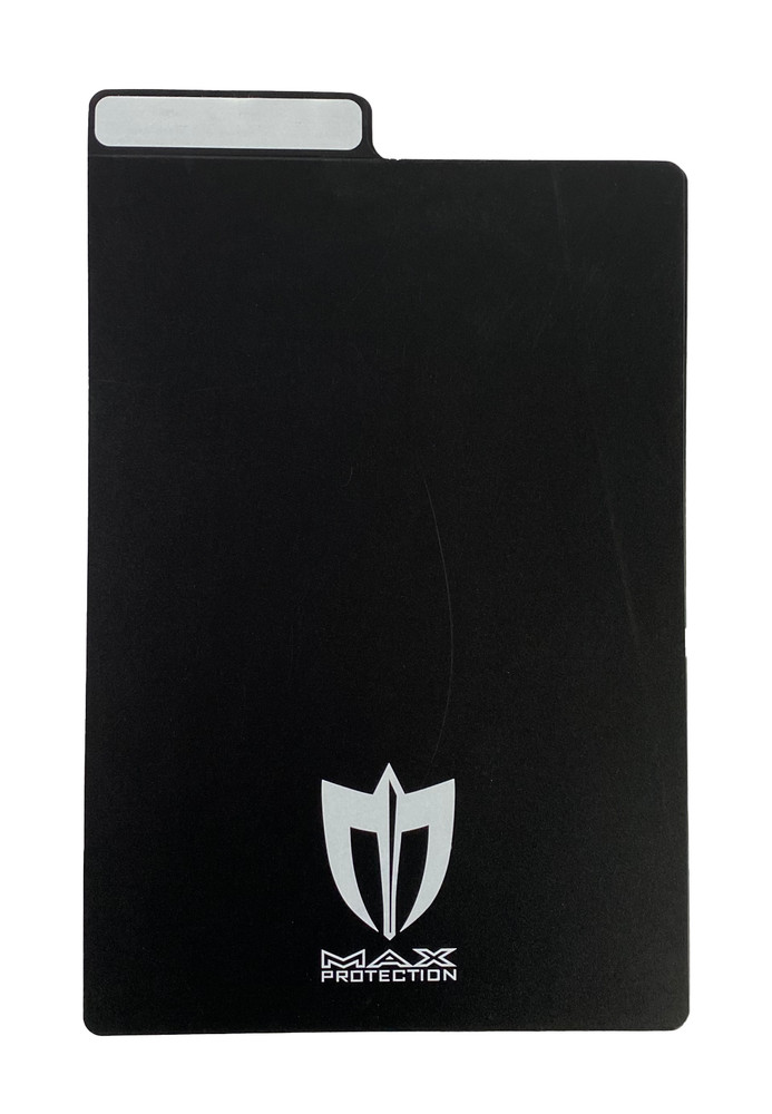 50 Max Pro Black Plastic Comic Book Dividers with Folding Write On Tab