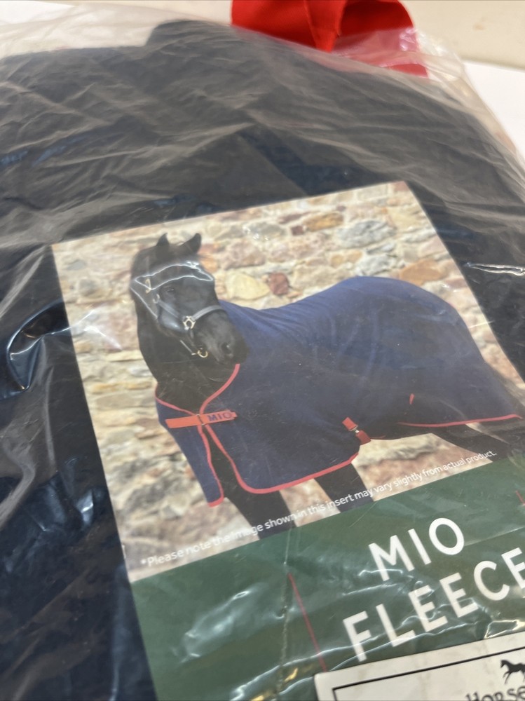 Horseware Mio Fleece Cooler 81” Navy/Red