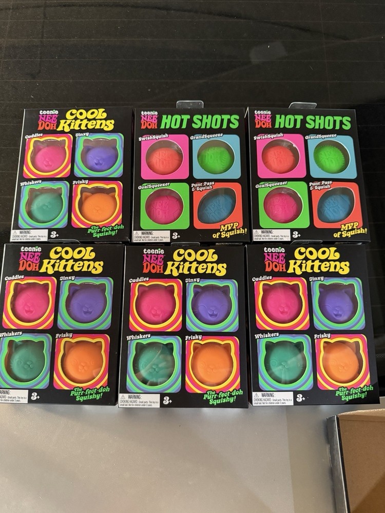 Needoh Hot shot/ Cool kittens
