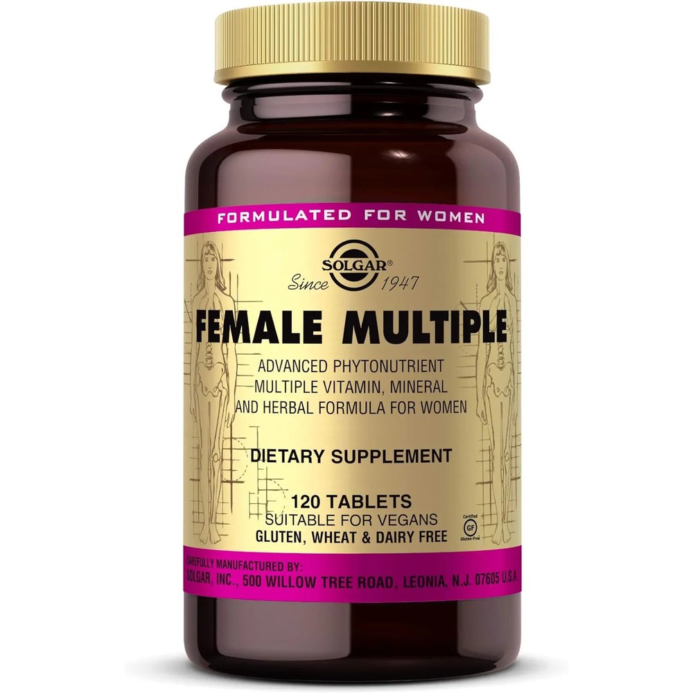 Solgar, Female Multiple, 120 Tablets