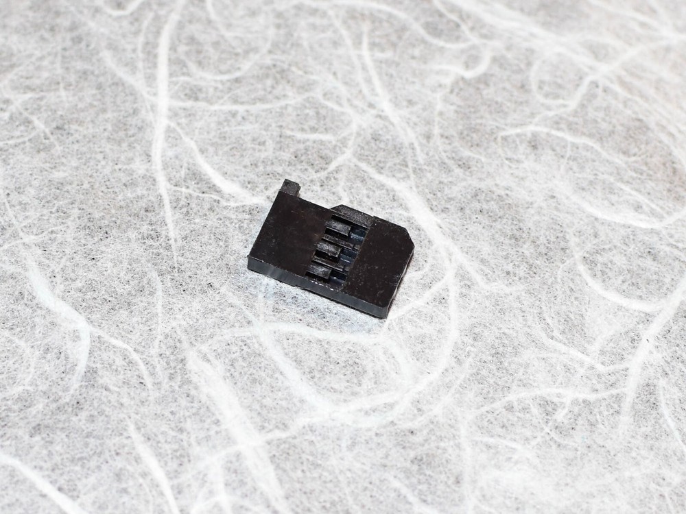 Futaba Servo Plug Black NEW OEM Replacement